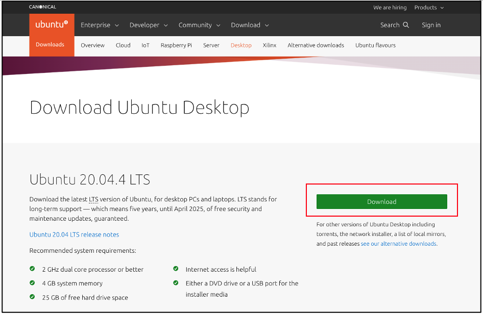 download-unbuntu